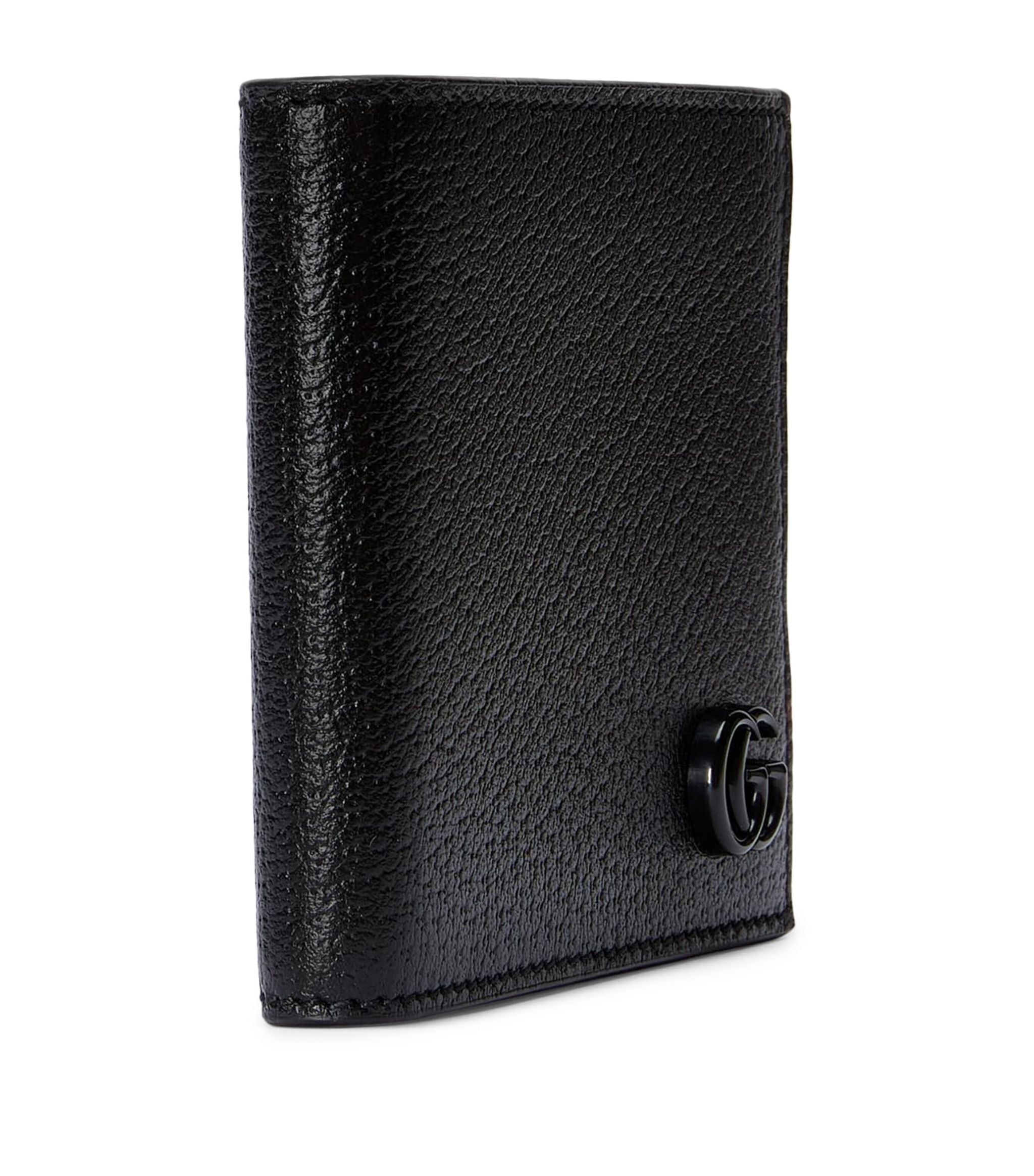 Leather GG Marmont Bifold Wallet GOODS Harrods   