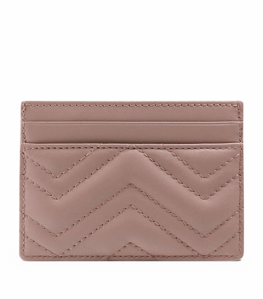 Leather GG Marmont Card Holder