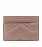 Leather GG Marmont Card Holder GOODS Harrods   