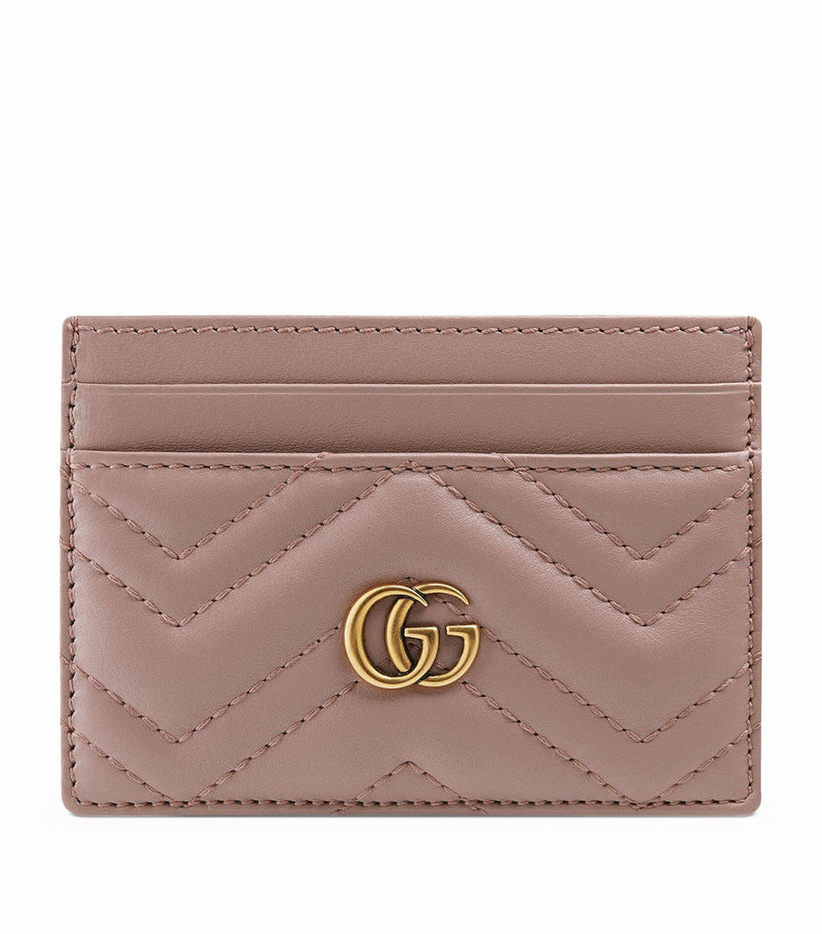 Leather GG Marmont Card Holder