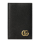 Leather GG Marmont Card Holder GOODS Harrods   