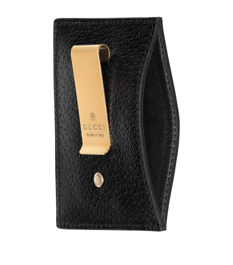 Leather GG Marmont Money Clip