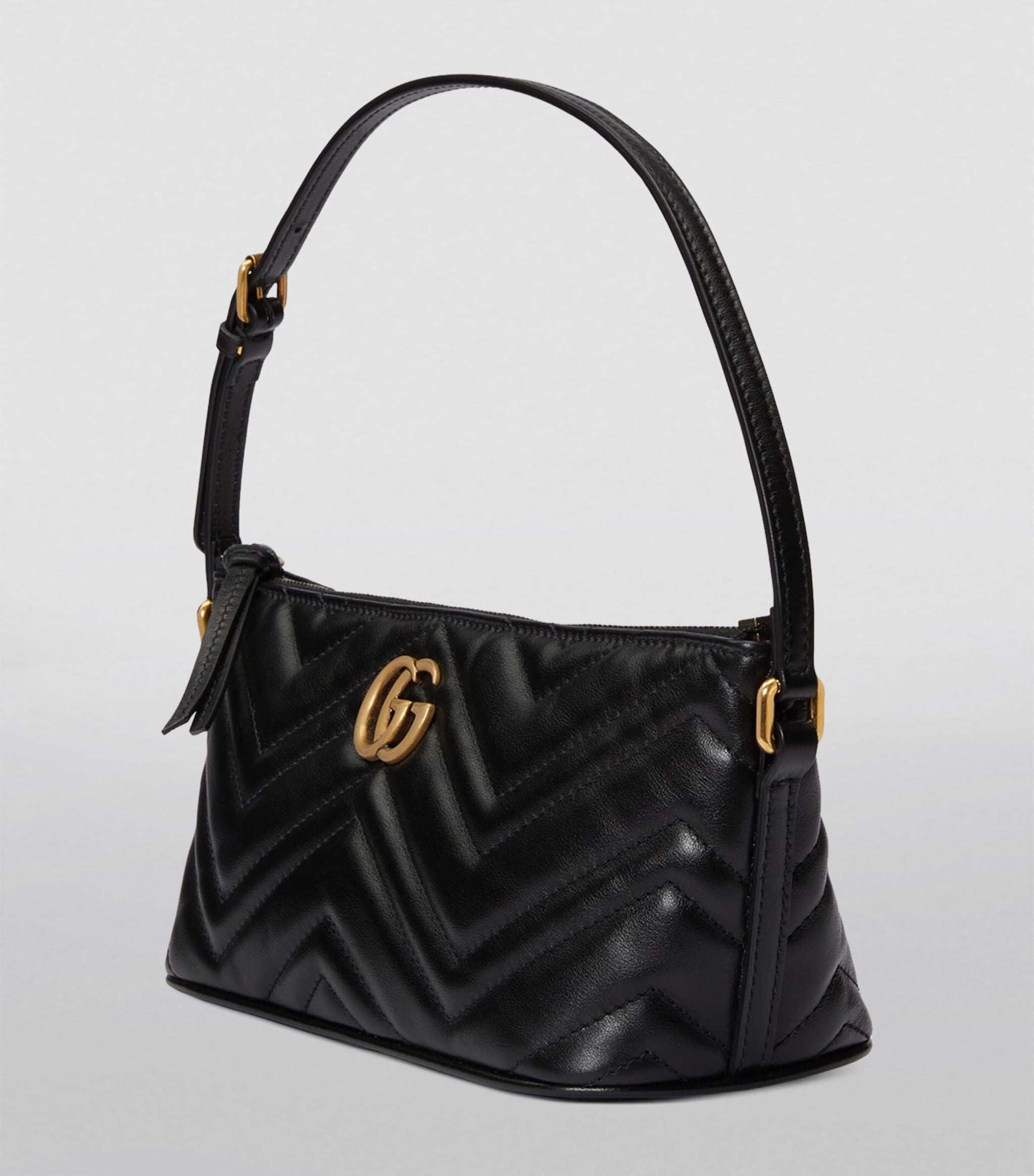 Leather GG Marmont Shoulder Bag GOODS Harrods   