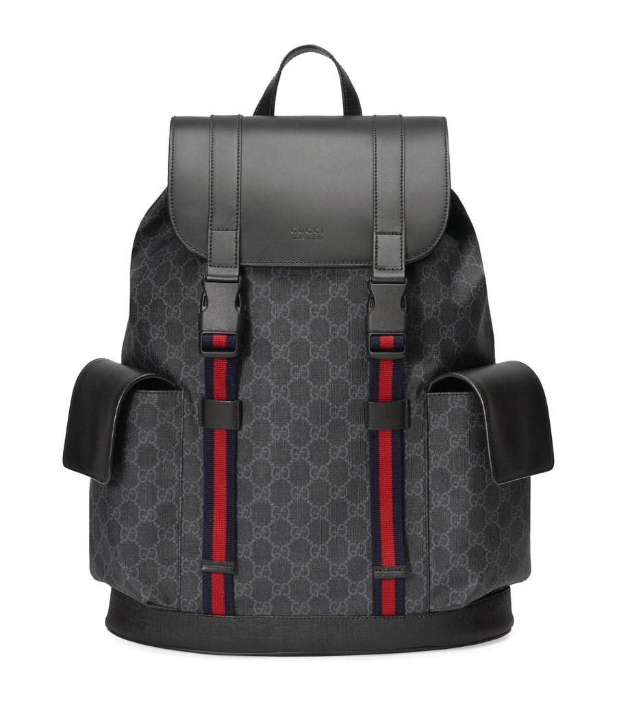 Leather GG Supreme Backpack