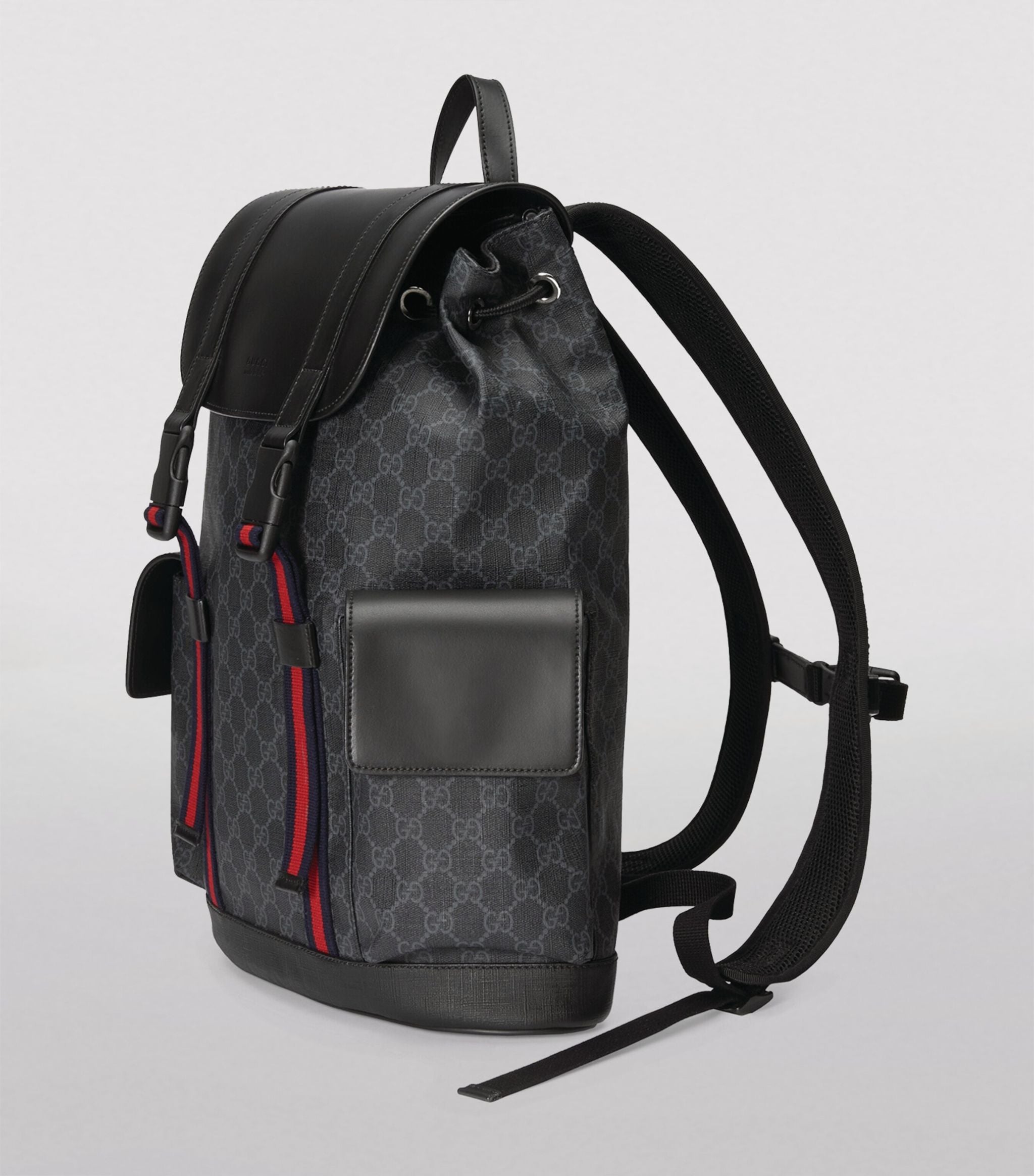 Leather GG Supreme Backpack McGrocer