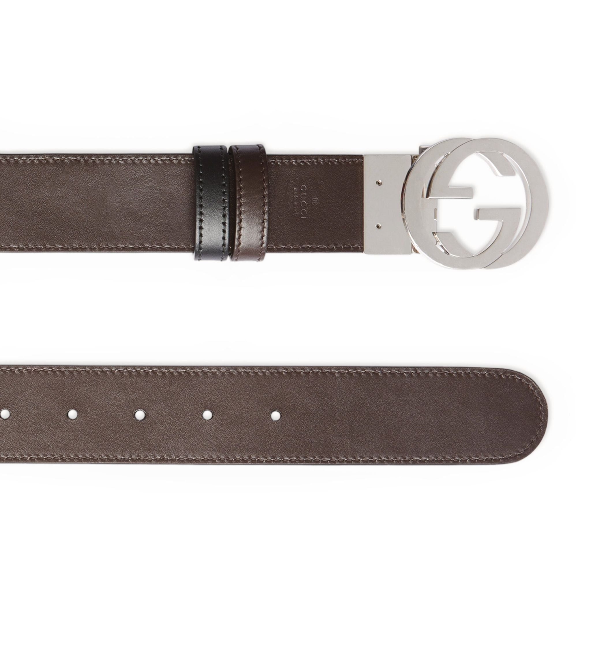 Leather GG Supreme Belt GOODS Harrods   