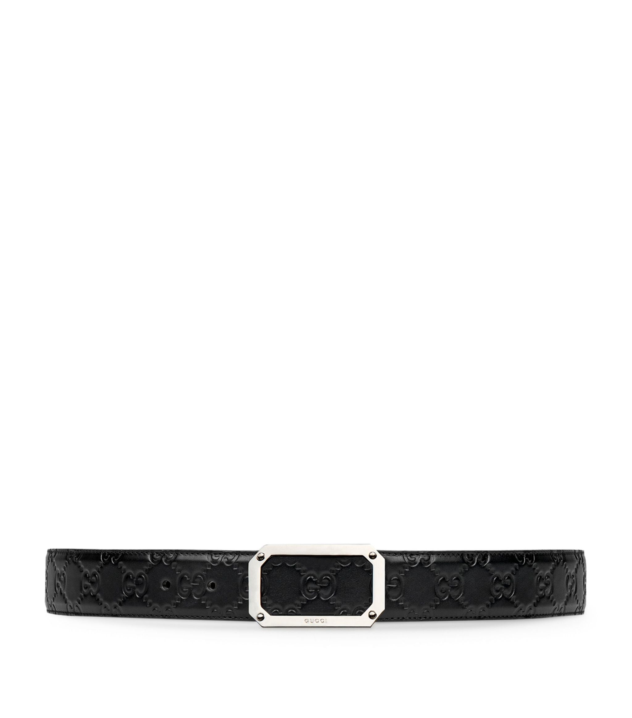 Leather GG Supreme Belt GOODS Harrods   