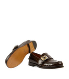 Leather Interlocking GG Loafers GOODS Harrods   