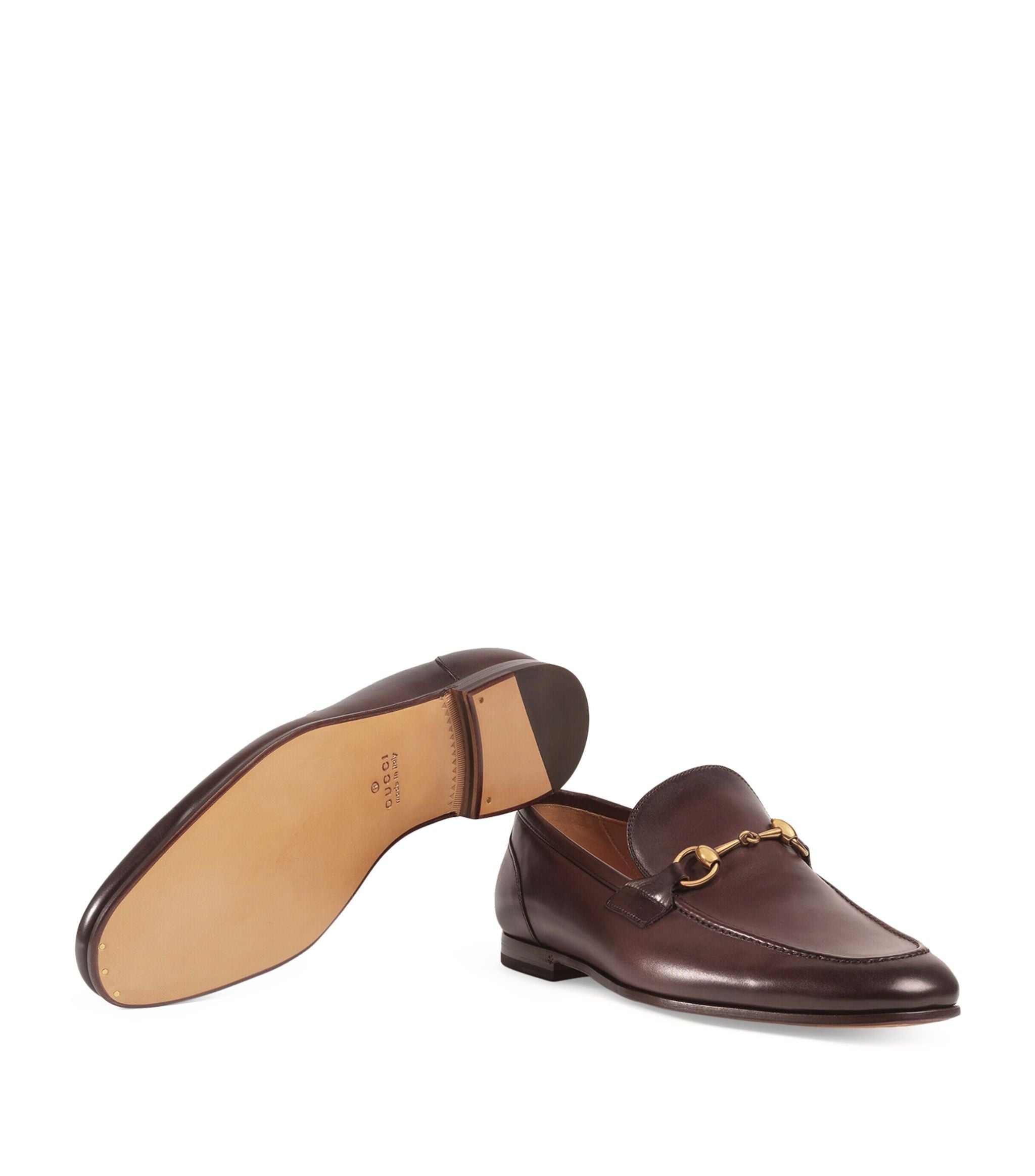 Leather Jordaan Loafers GOODS Harrods   