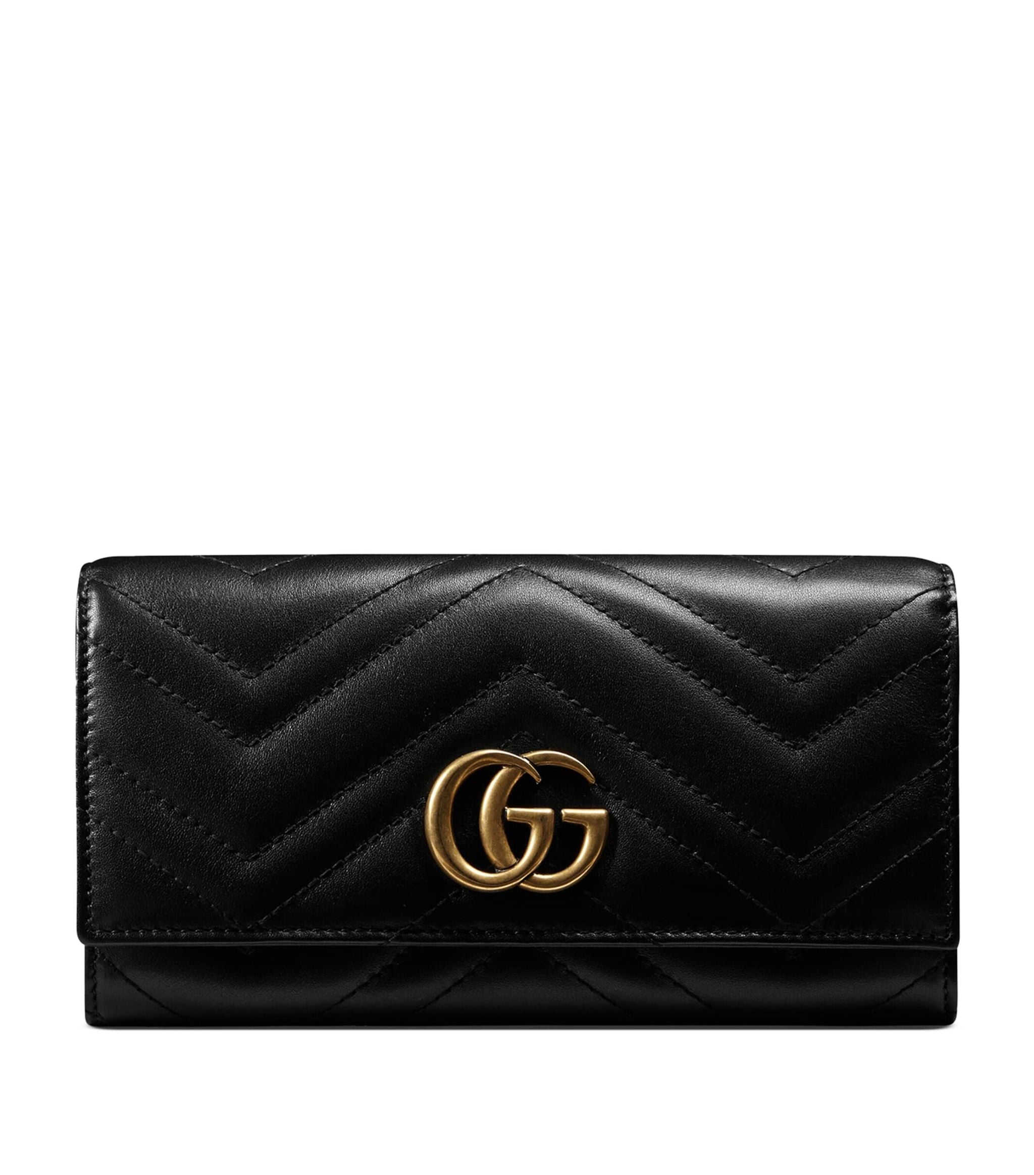 Leather Marmont Continental Wallet GOODS Harrods   