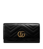 Leather Marmont Continental Wallet GOODS Harrods   