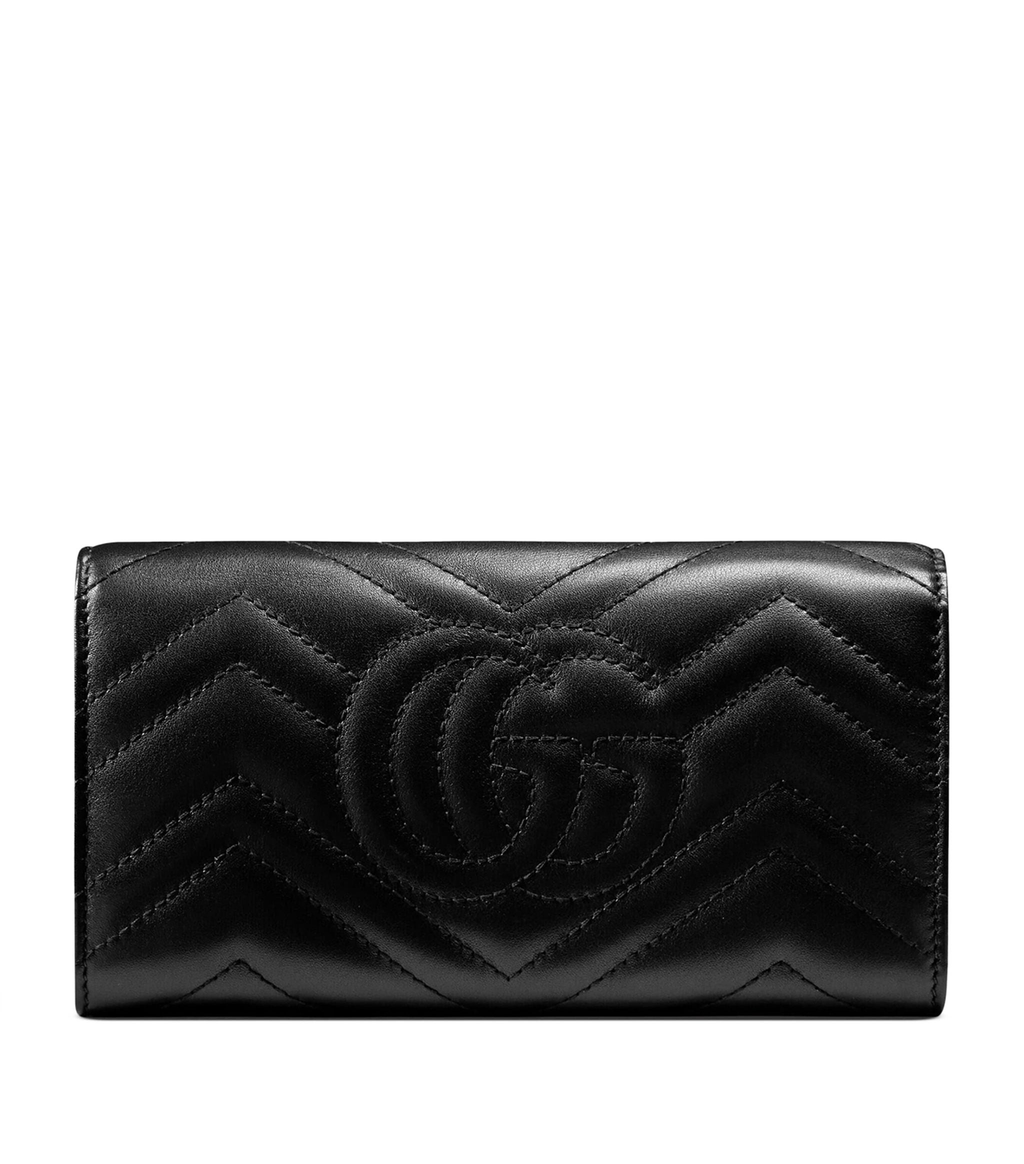 Leather Marmont Continental Wallet GOODS Harrods   