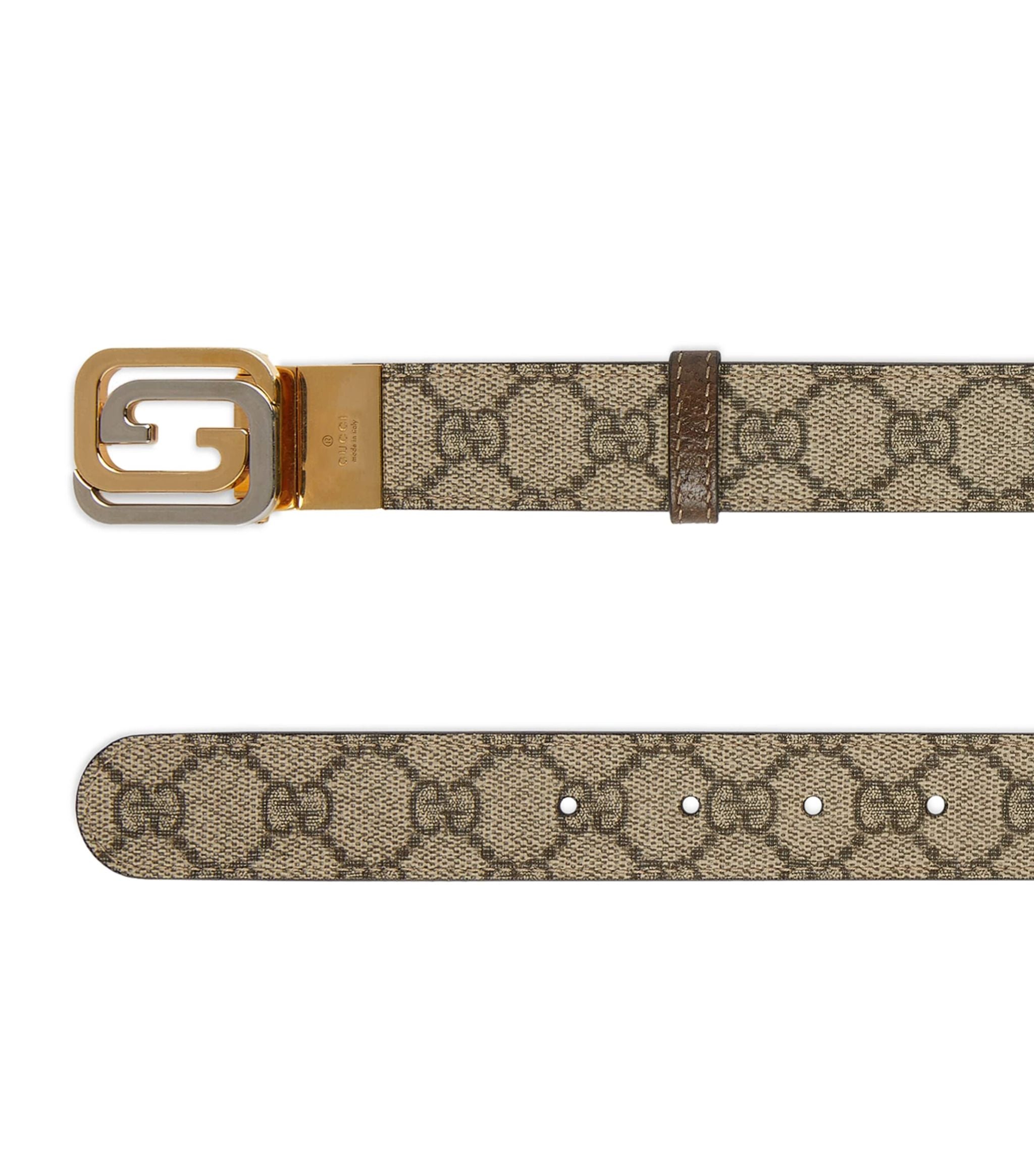 Leather Reversible Belt GOODS Harrods   