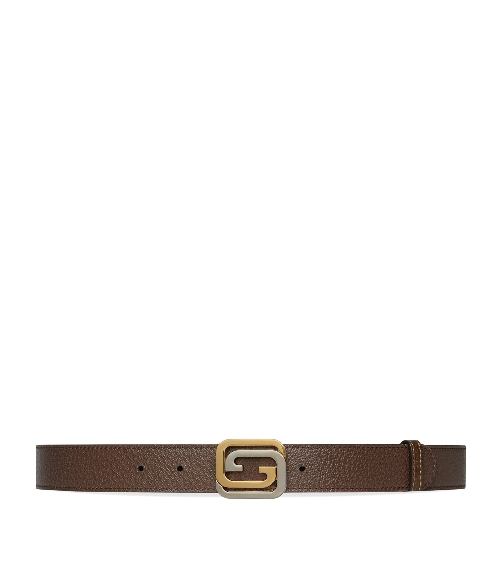 Leather Reversible Belt GOODS Harrods   