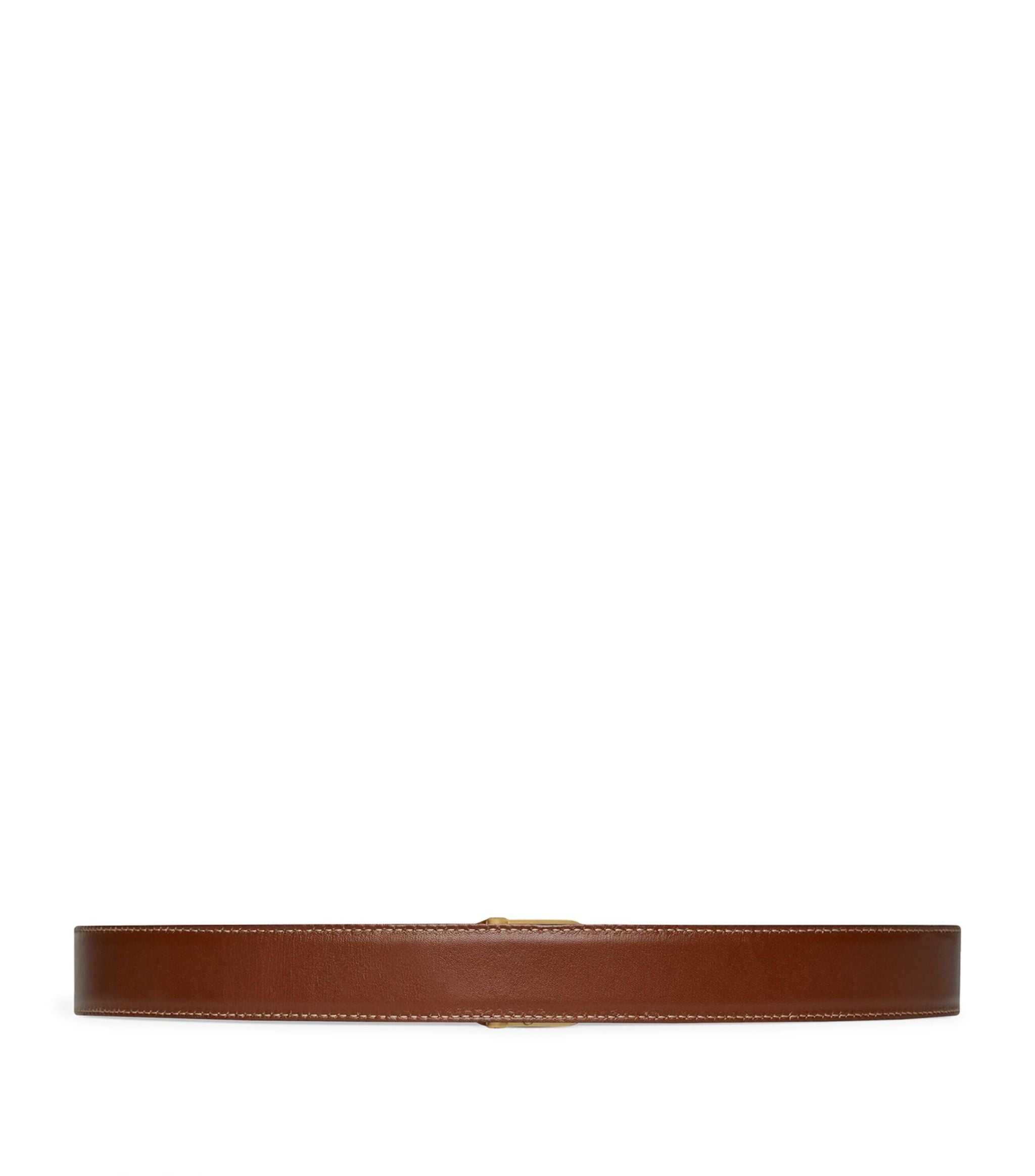 Leather Reversible Belt GOODS Harrods   