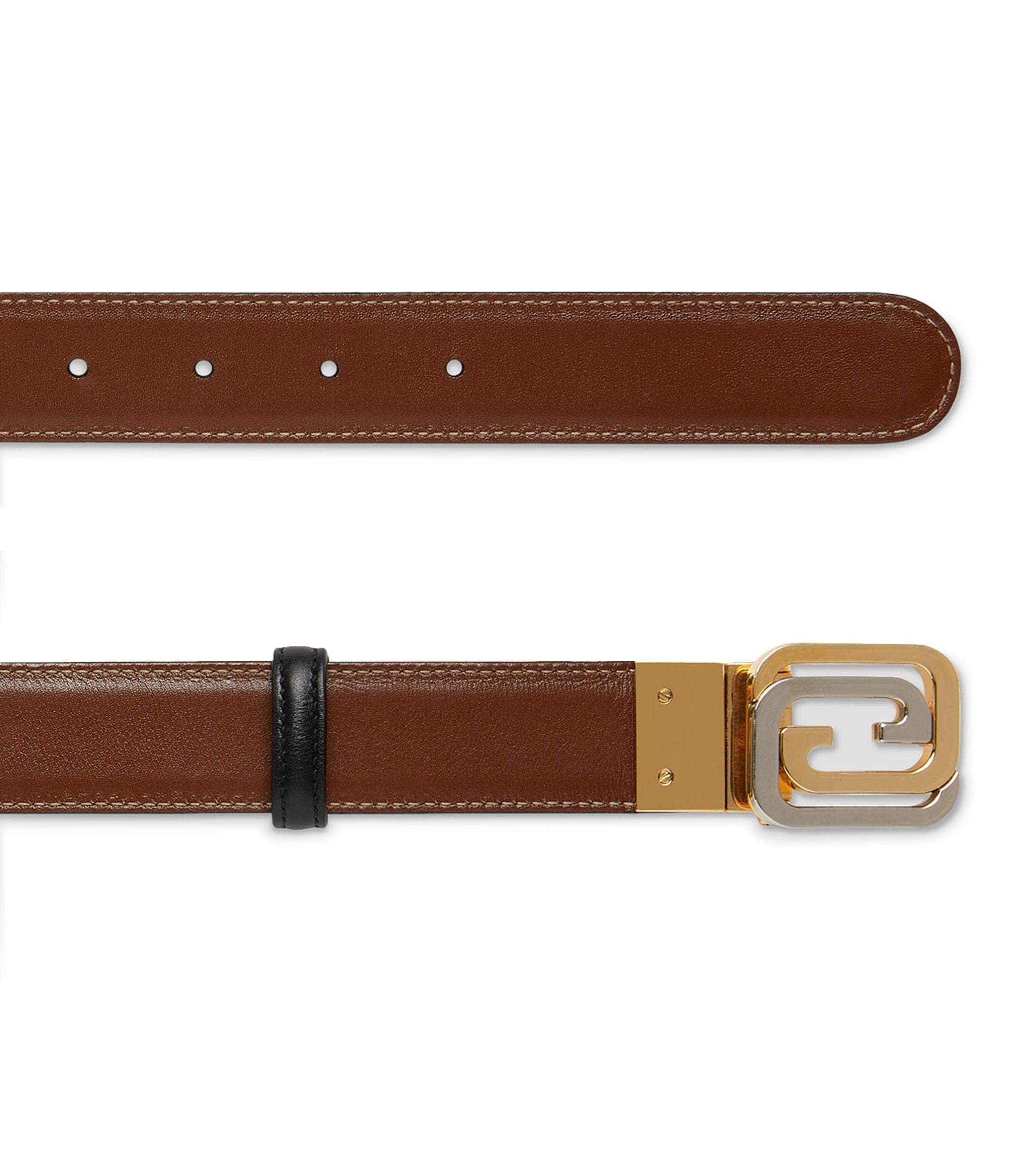 Leather Reversible Belt GOODS Harrods   