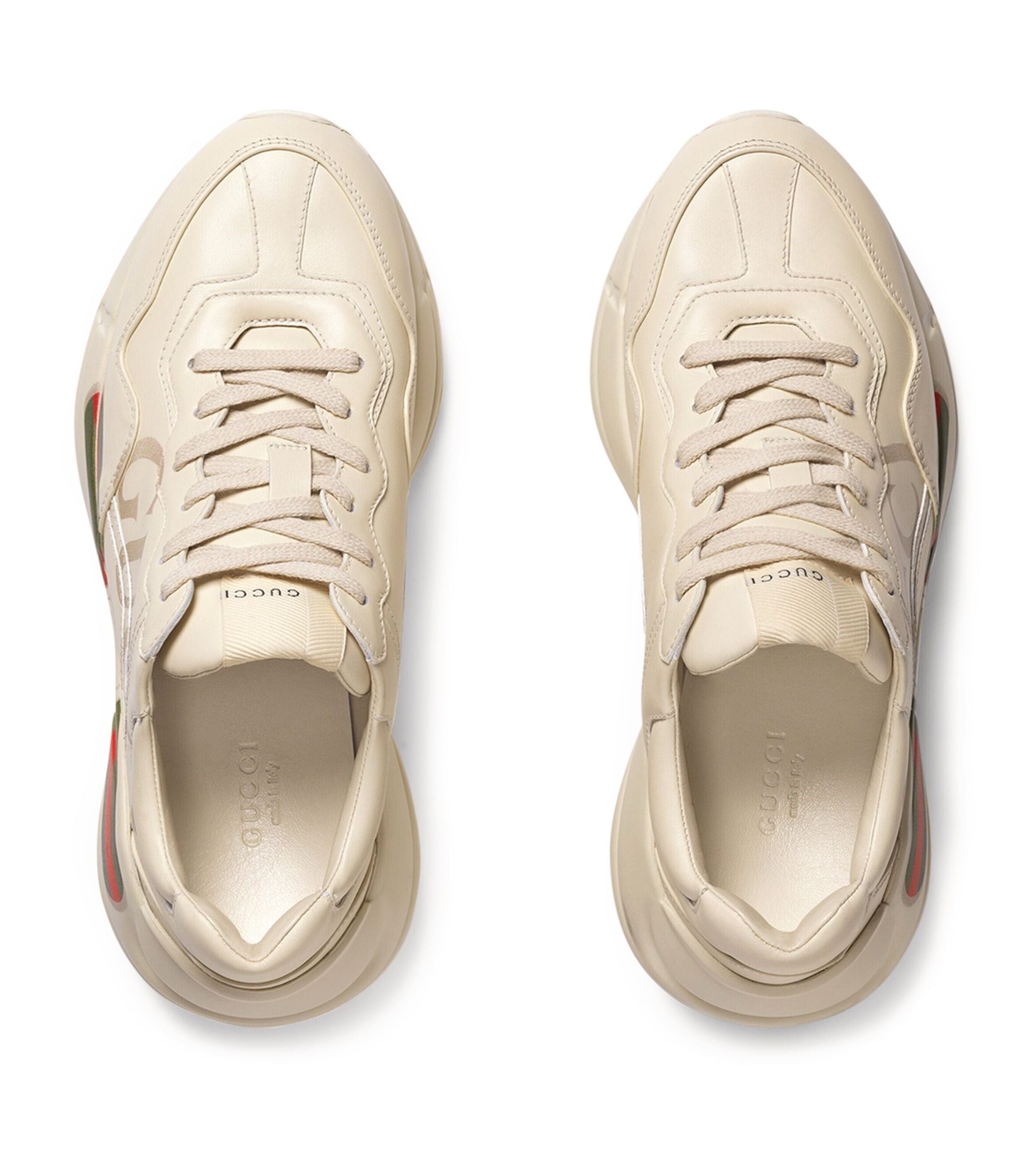 Leather Rhyton Sneakers GOODS Harrods   