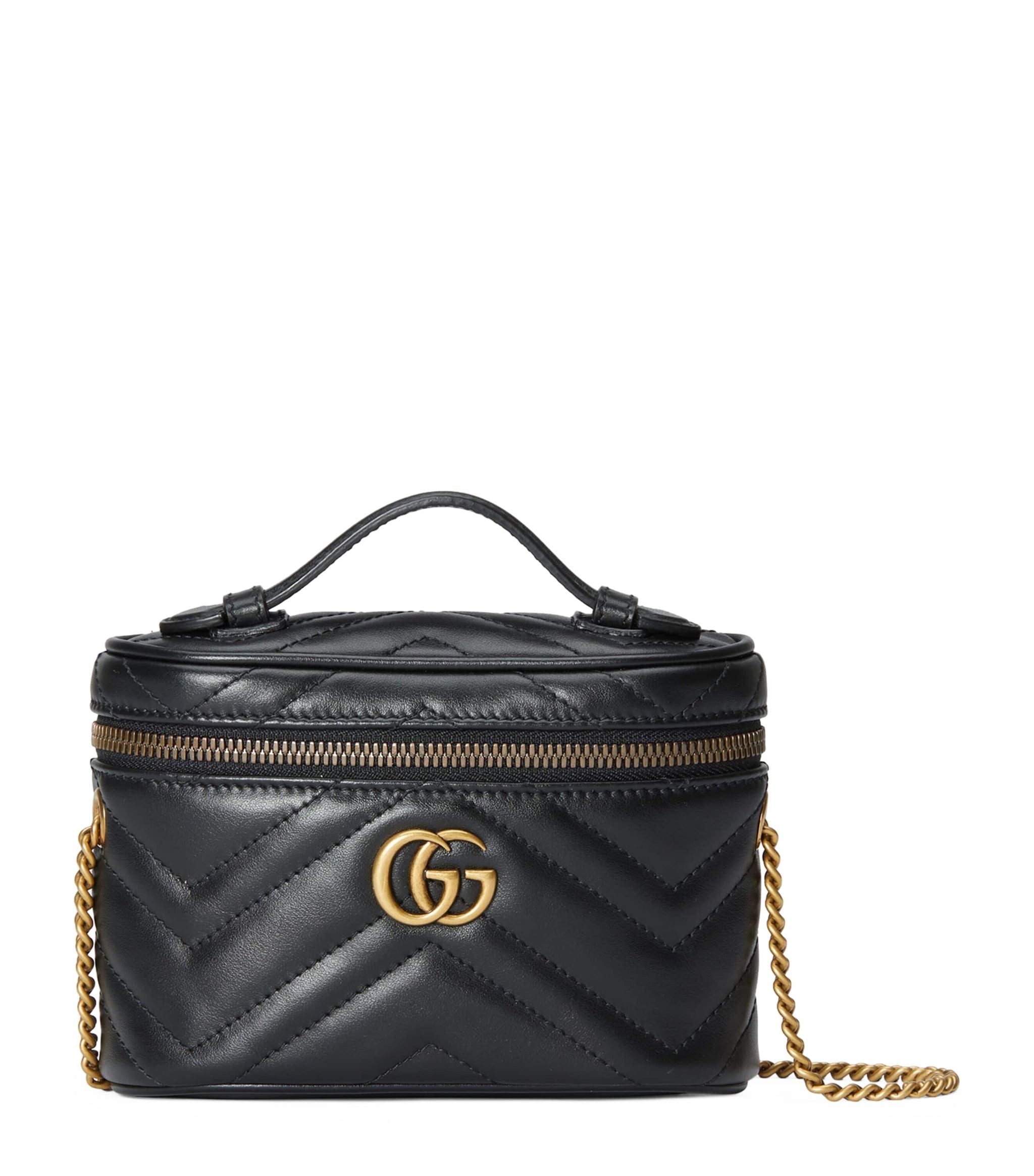 Mini GG Marmont Top-Handle Bag GOODS Harrods   