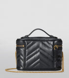 Mini GG Marmont Top-Handle Bag GOODS Harrods   