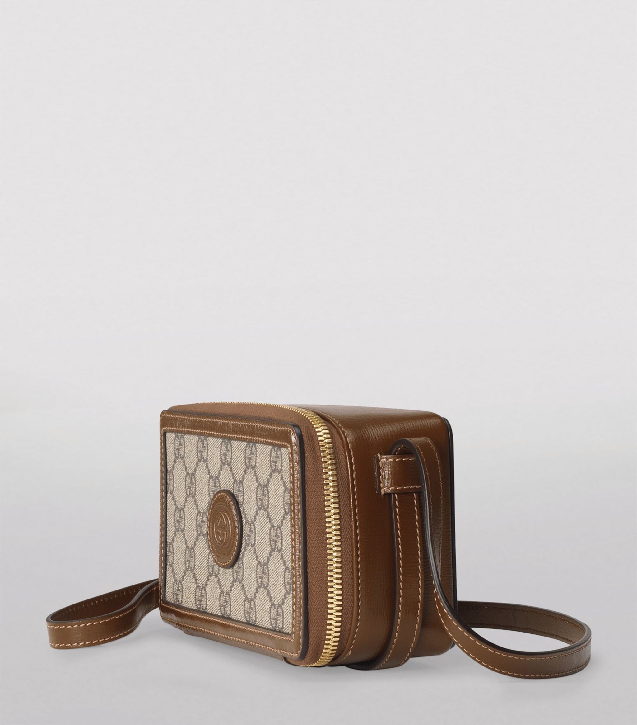 Mini GG Supreme Cross-Body Bag GOODS Harrods   