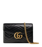 Mini Leather Marmont Matelassé Cross-Body Bag GOODS Harrods   