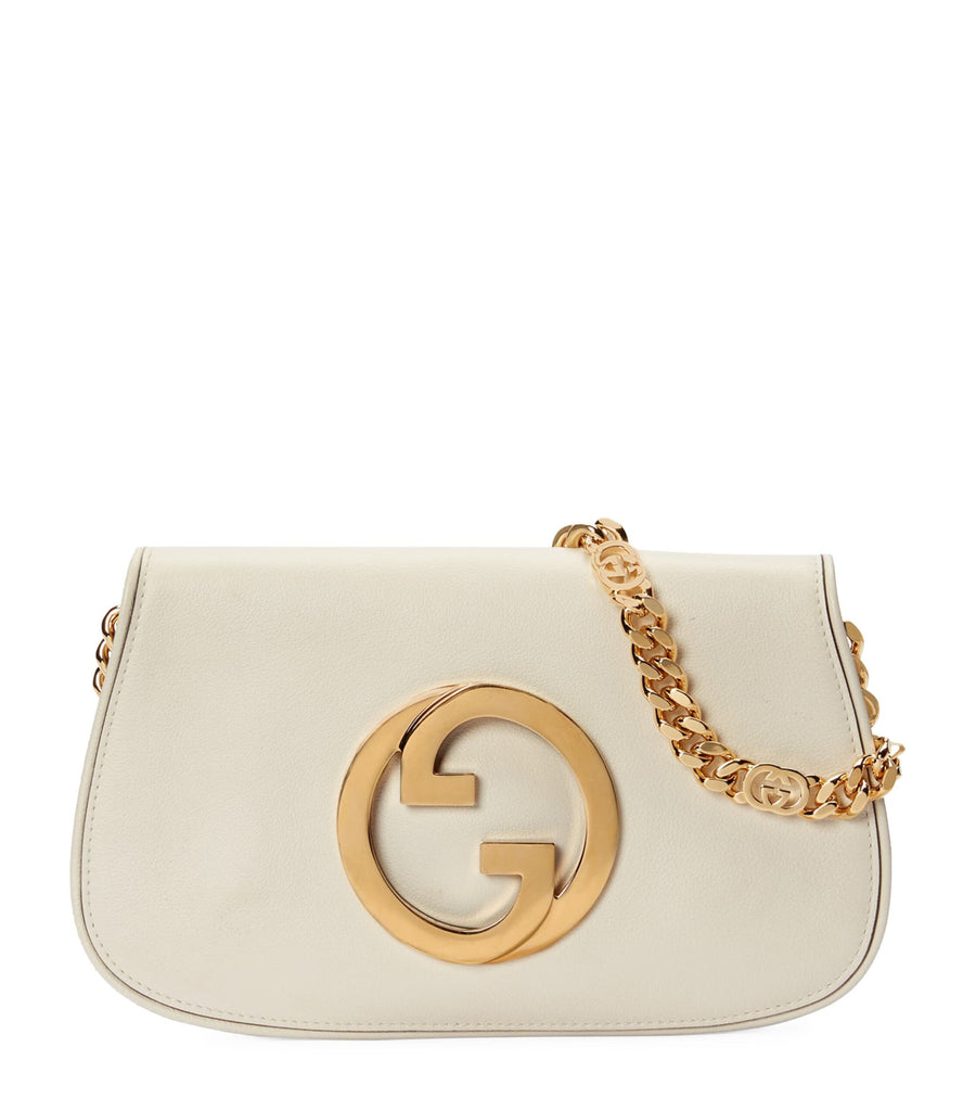 New Blondie Small Leather Interlocking G Shoulder Bag