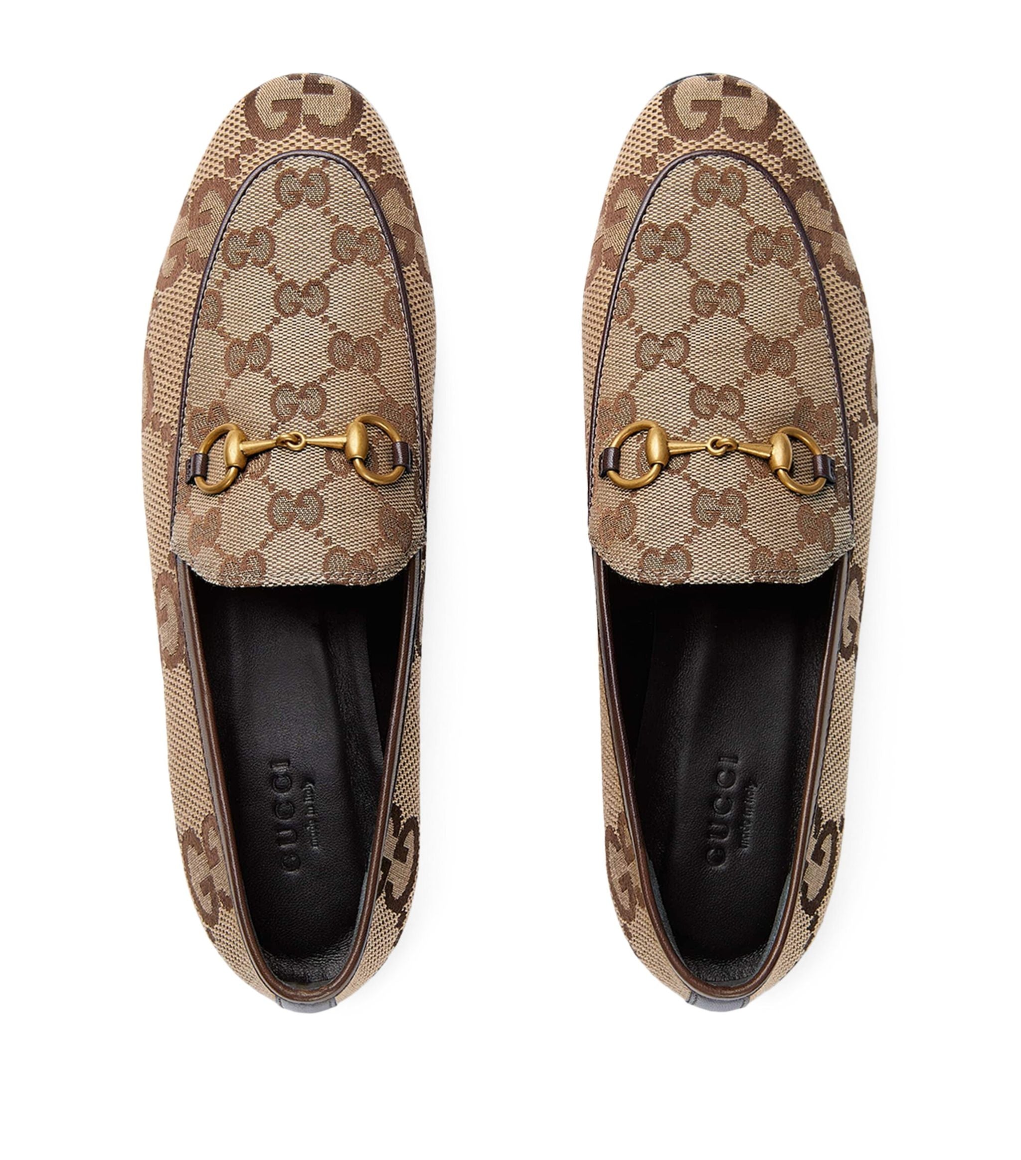 Gucci GG Marmont Web Driver Loafers