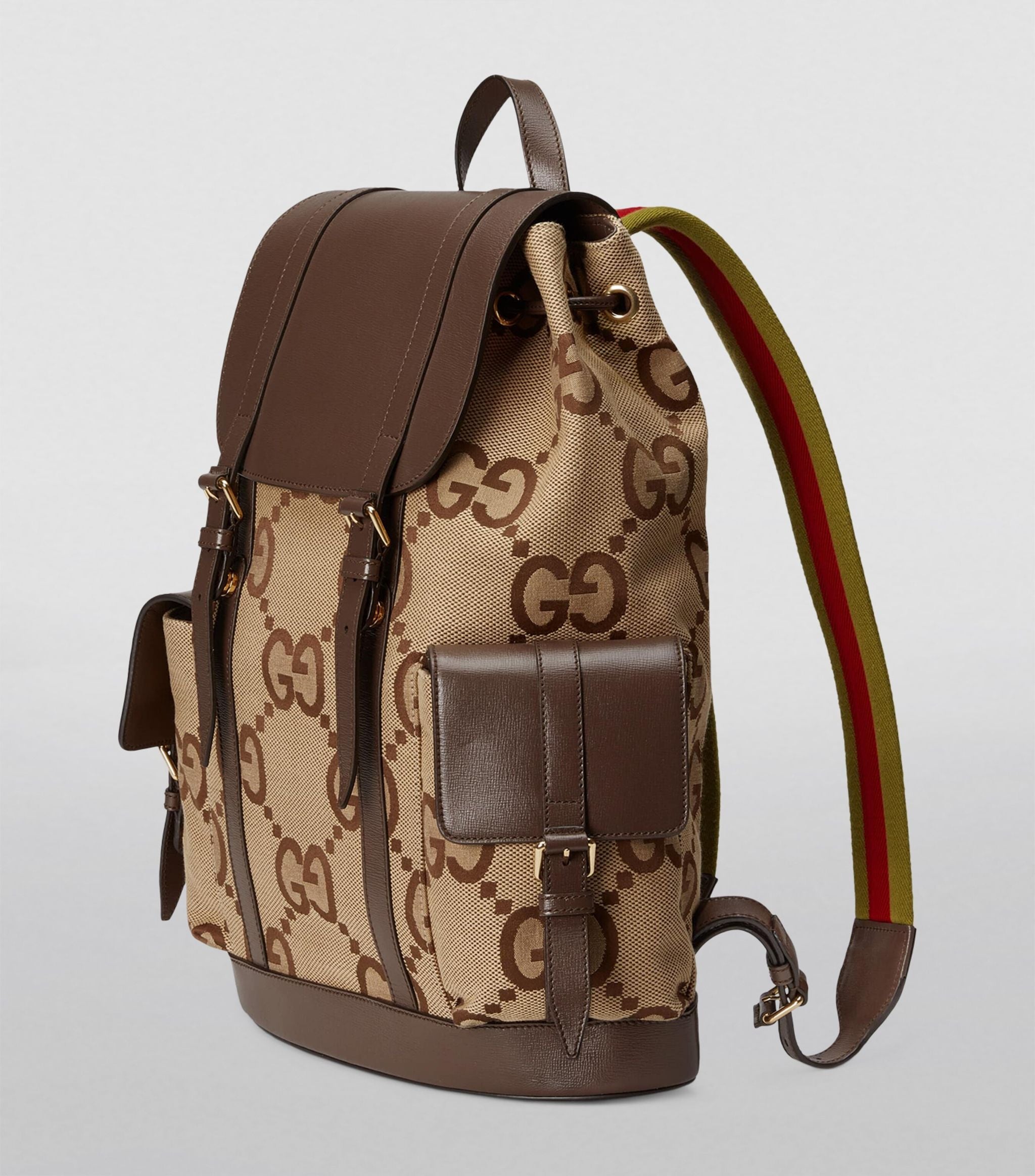 Original GG Canvas Backpack GOODS Harrods   