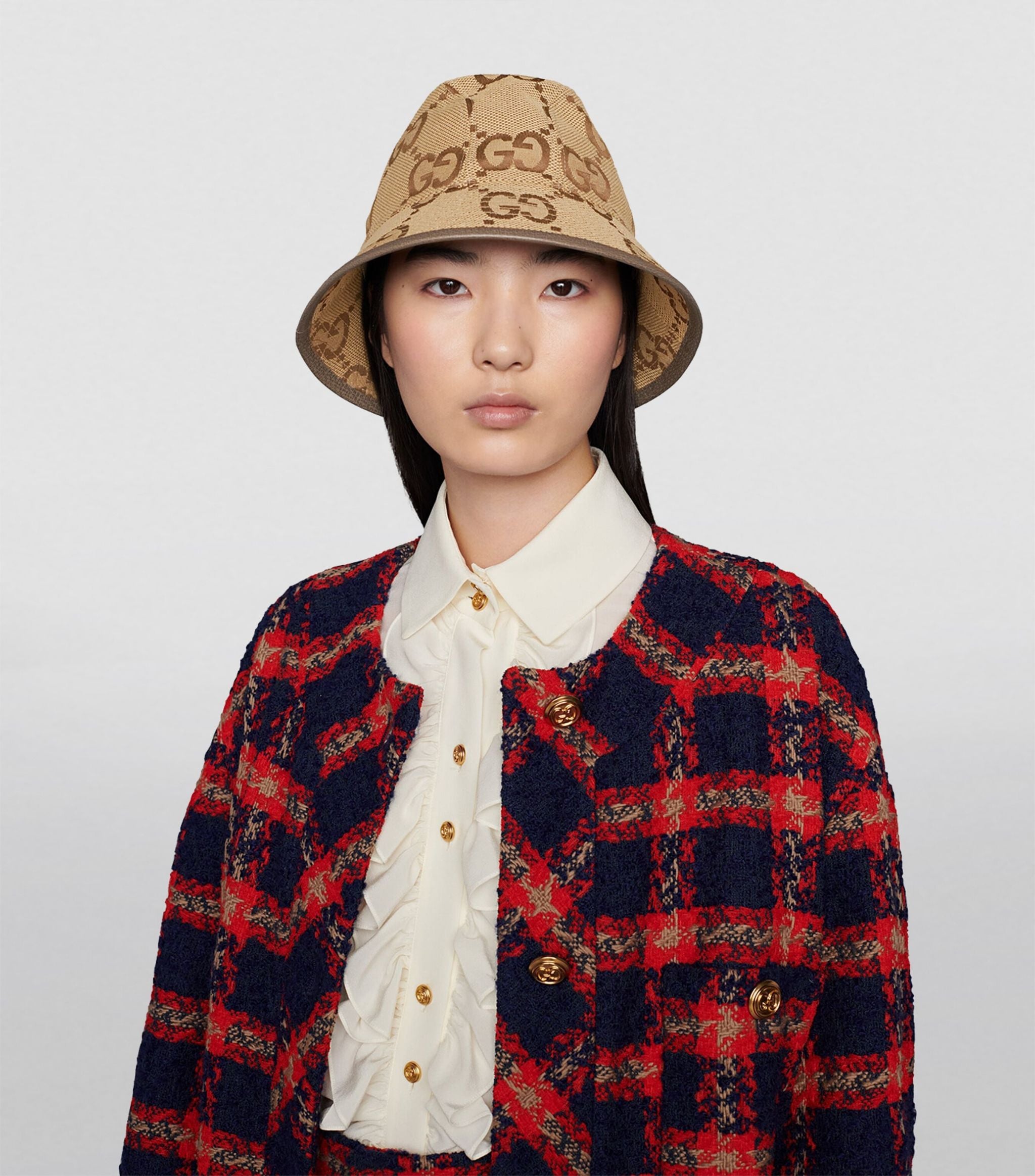 Original GG Canvas Bucket Hat GOODS Harrods   