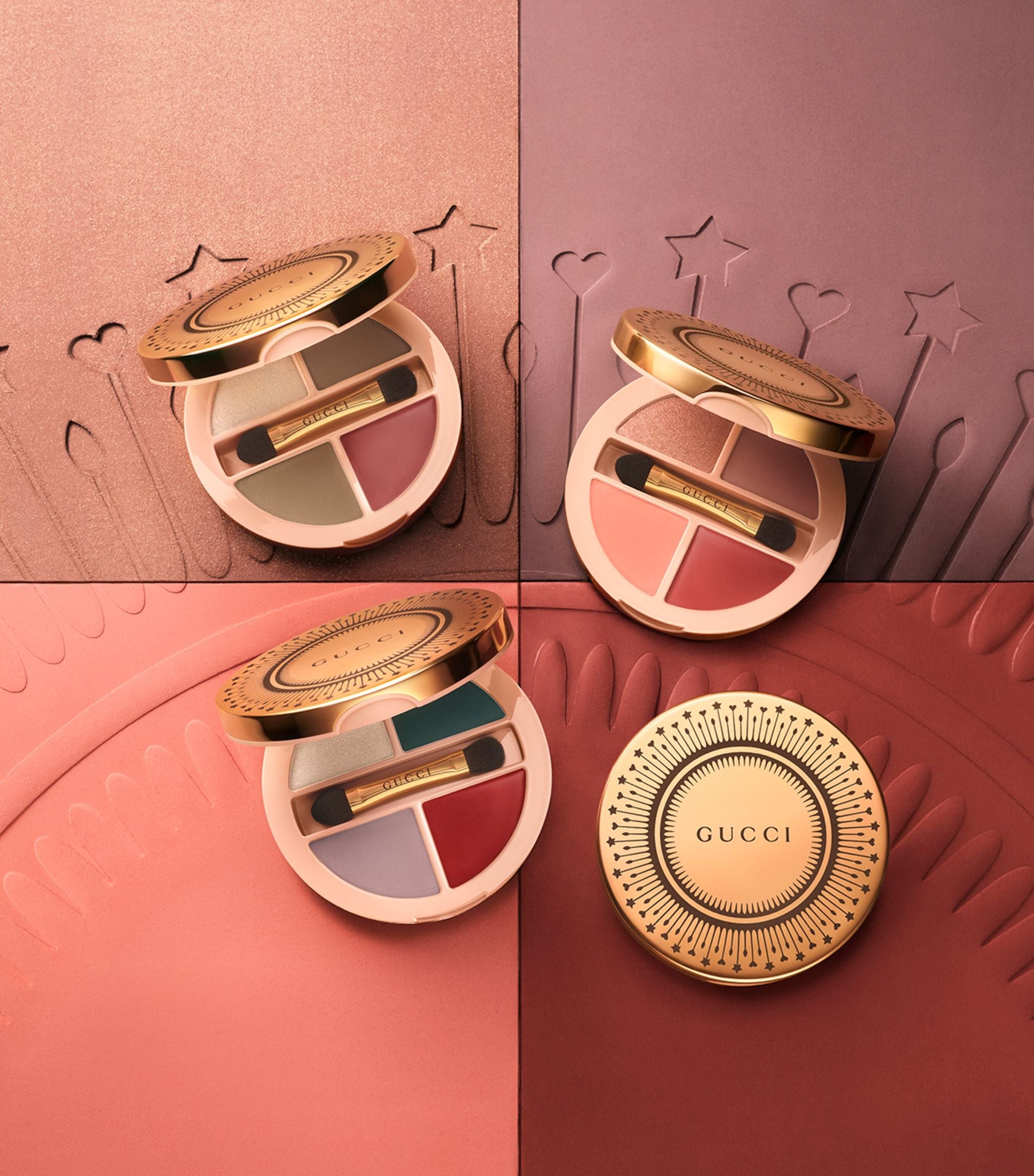 Palette De Beauté Quatuor Eye, Cheek and Lip - 02 - Rosa Nitida GOODS Harrods   