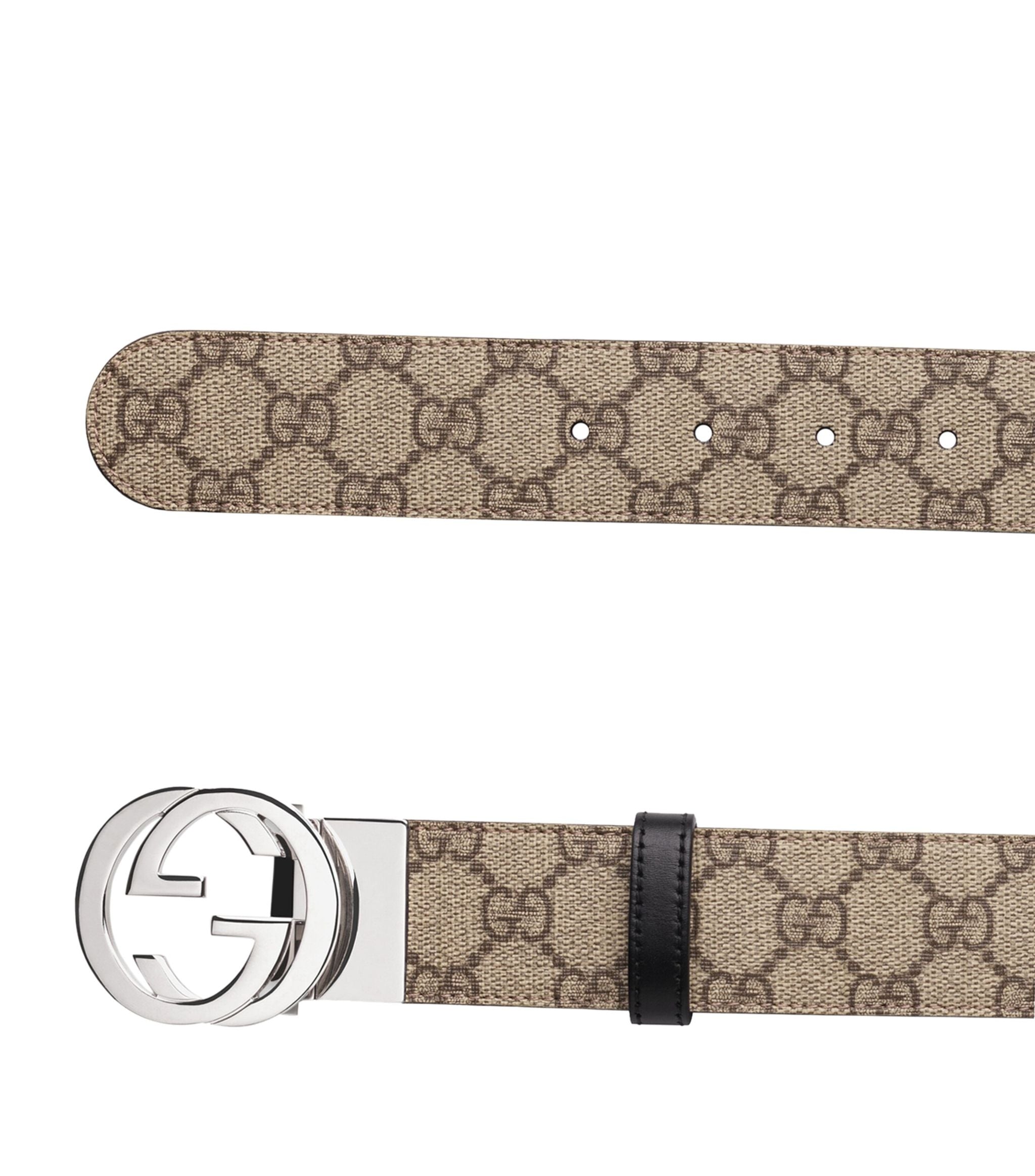 Reversible GG Supreme Belt GOODS Harrods   