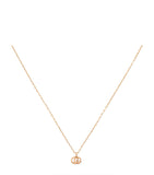 Rose Gold Double G Necklace GOODS Harrods   