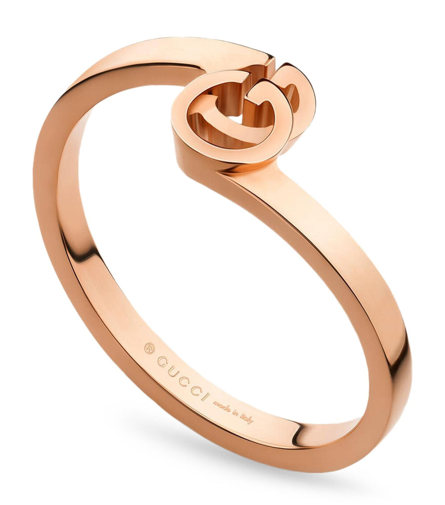 Rose Gold GG Running Ring