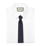 Silk Double G Logo Tie GOODS Harrods   