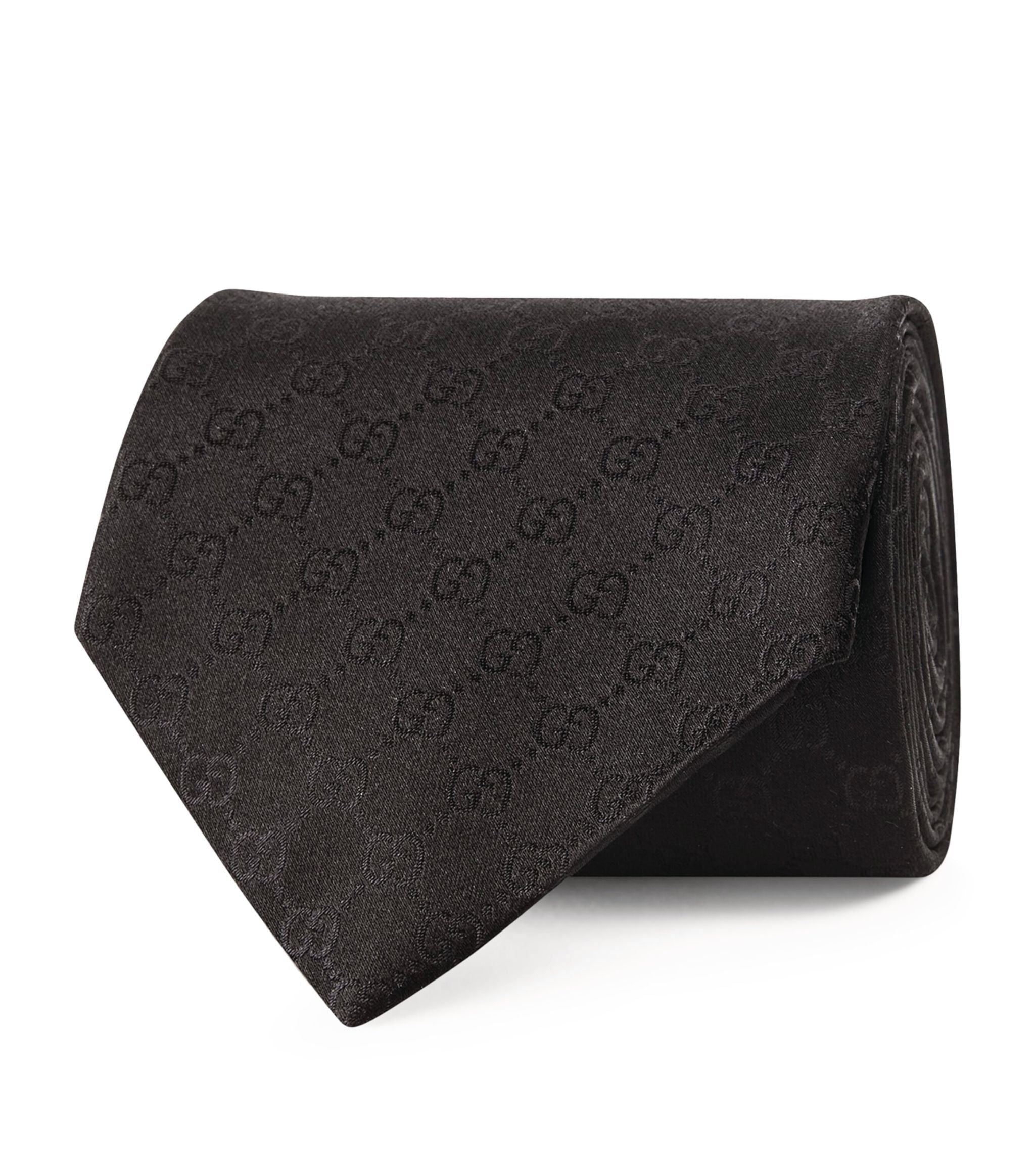 Silk GG Supreme Tie GOODS Harrods   