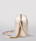 Small Leather Marmont Matelassé Cross-Body Bag GOODS Harrods   