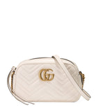 Small Leather Marmont Matelassé Cross-Body Bag GOODS Harrods   