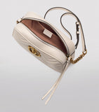 Small Leather Marmont Matelassé Cross-Body Bag GOODS Harrods   