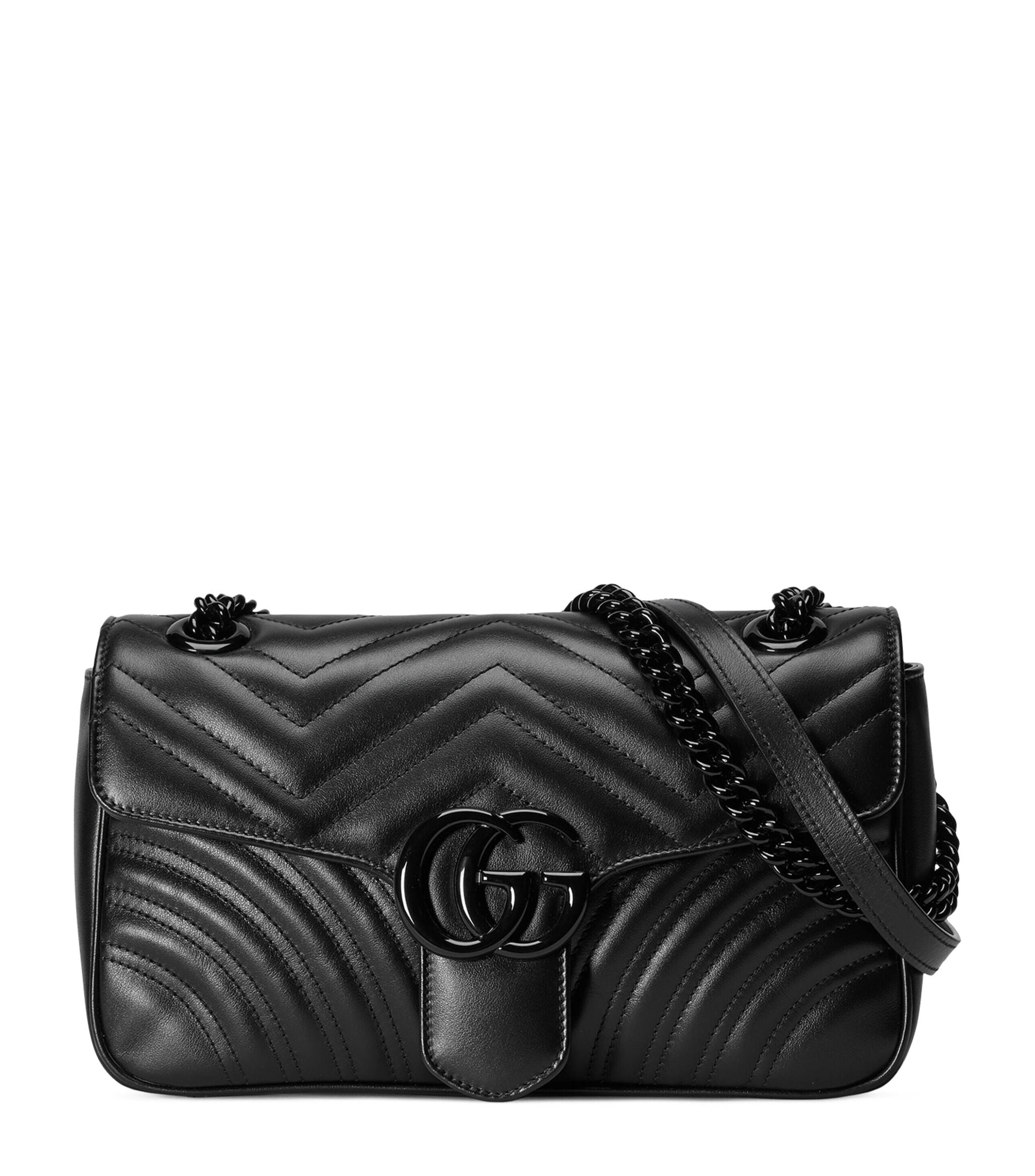 Comparing the Different Sizes of the Gucci GG Marmont Matelasse Shoulder  Bag - Ella Pretty Blog