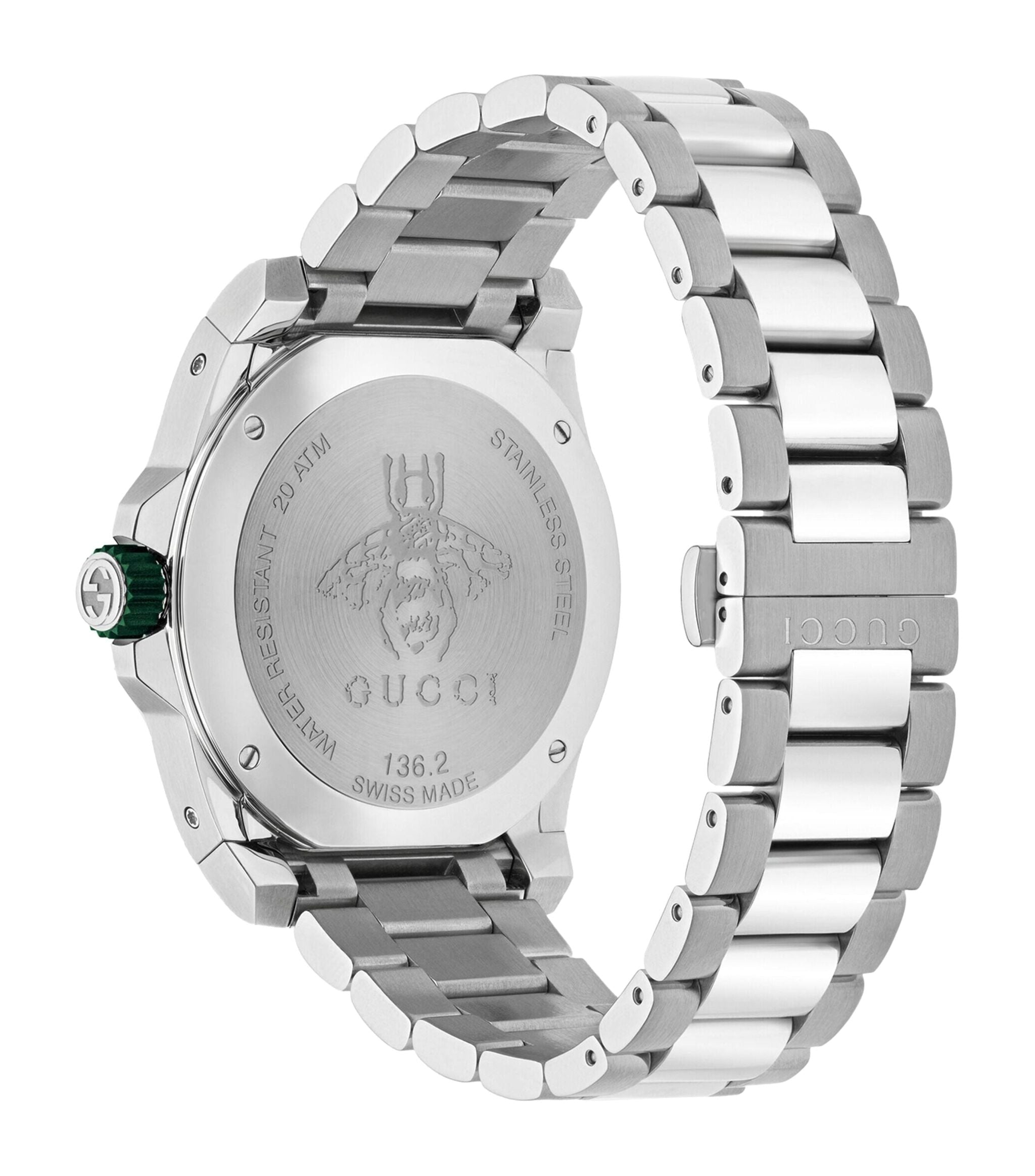 Steel Gucci Dive Watch 40mm GOODS Harrods   