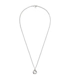 Sterling Silver Interlocking G Necklace GOODS Harrods   