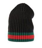 Wool Web Stripe Beanie GOODS Harrods   