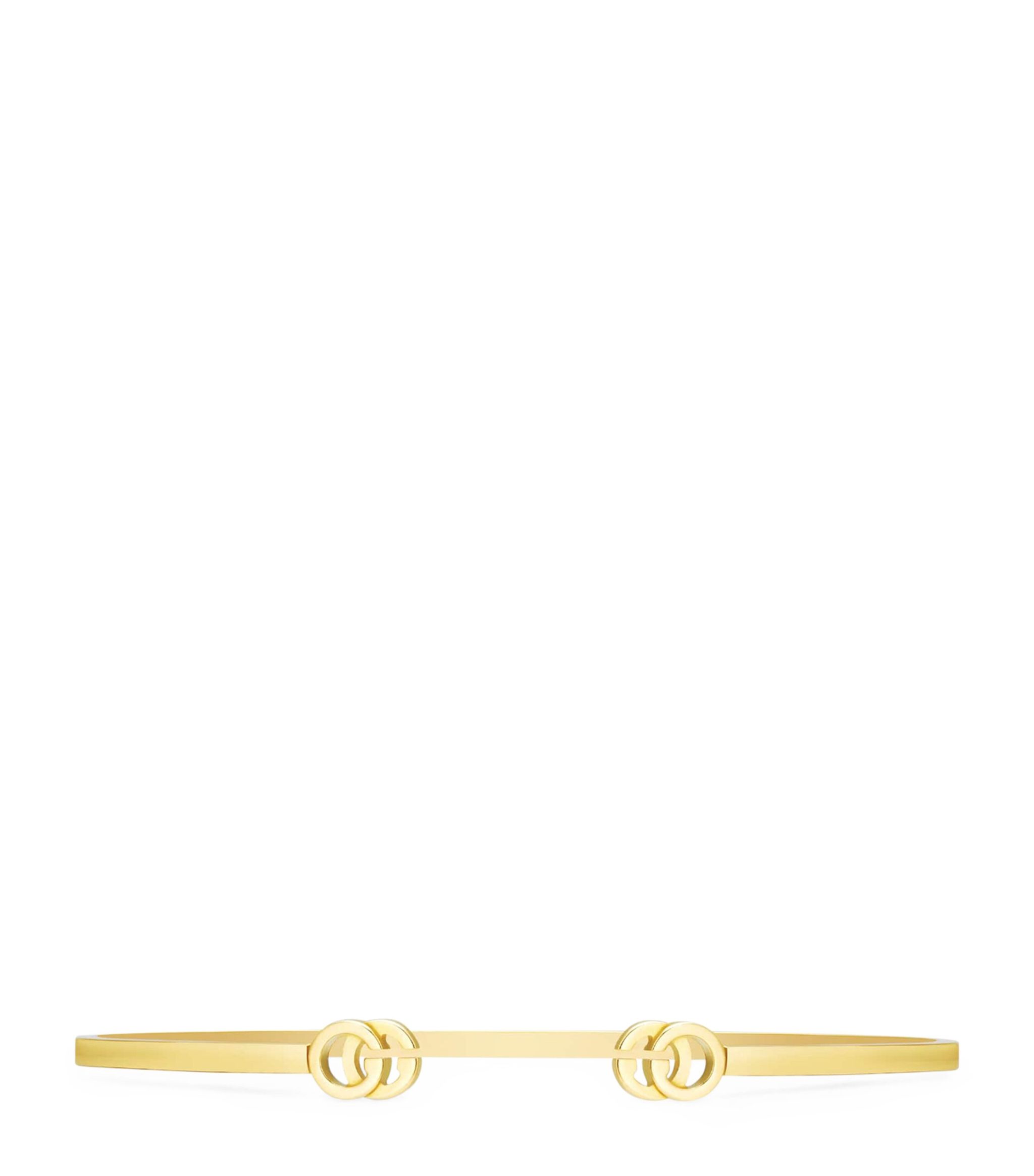 Yellow Gold GG Running Bangle GOODS Harrods   