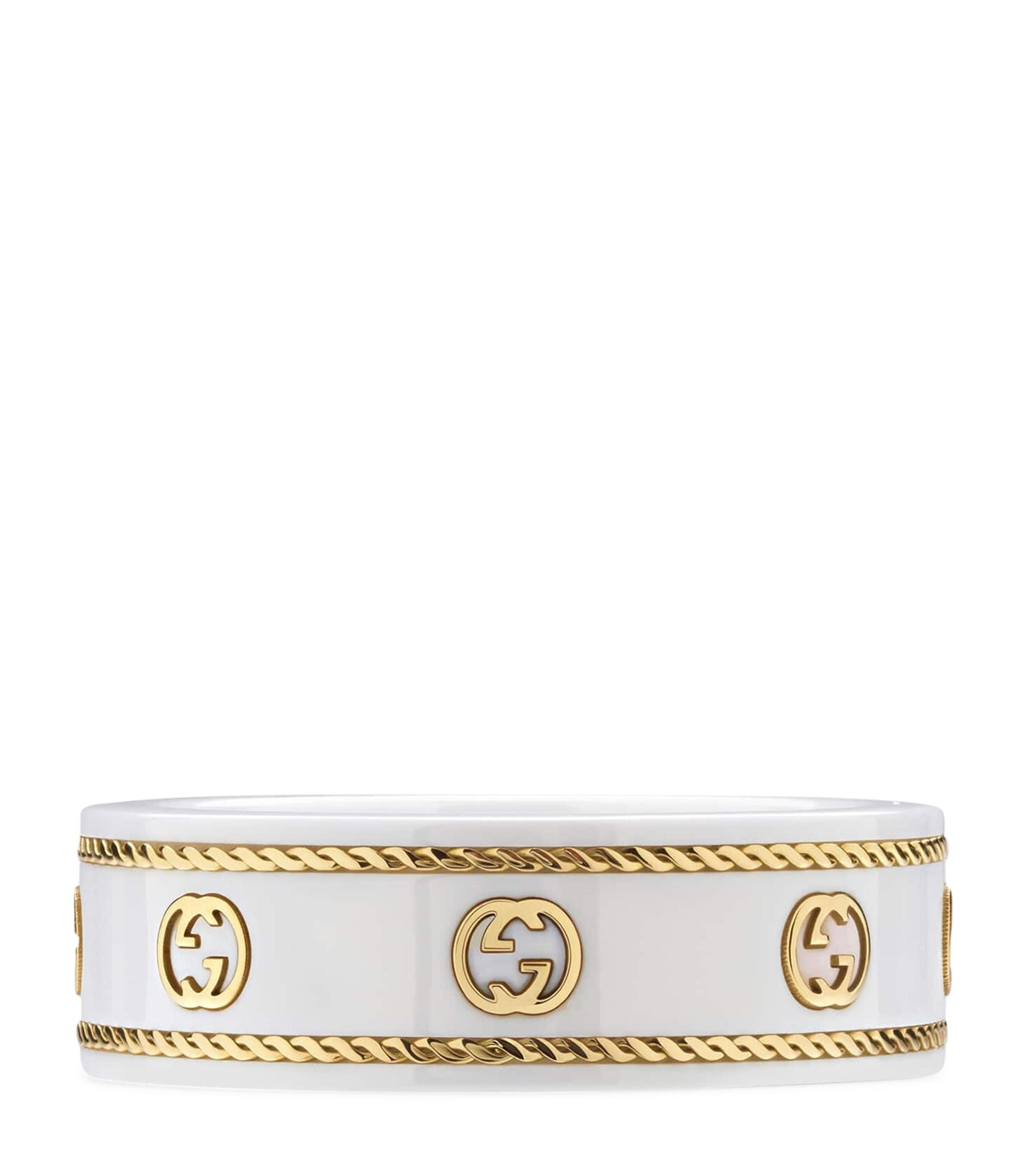 Yellow Gold Icon Ring GOODS Harrods   