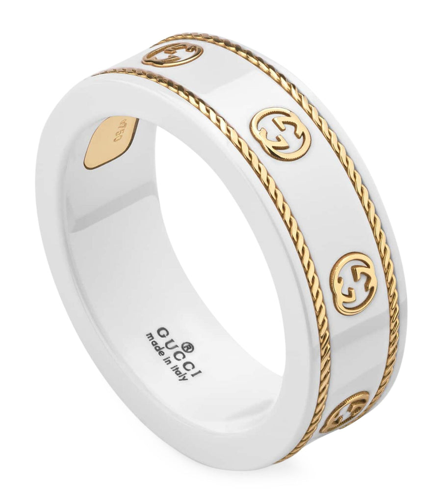 Yellow Gold Icon Ring