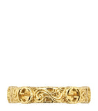 Yellow Gold Interlocking G Ring GOODS Harrods   