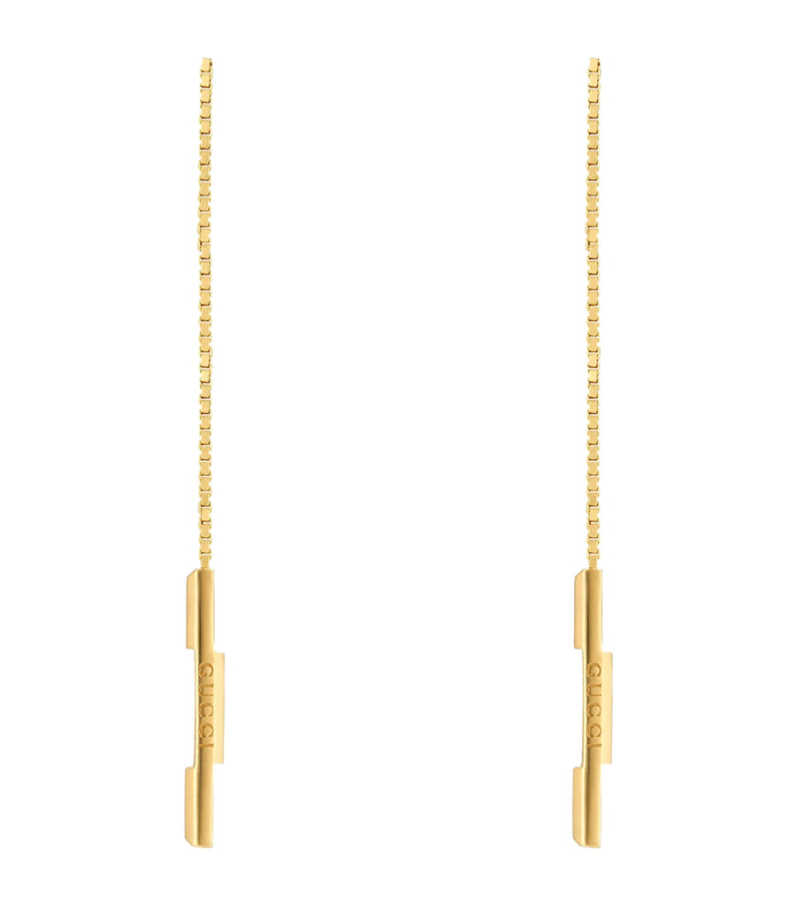 Yellow Gold Link to Love Earrings