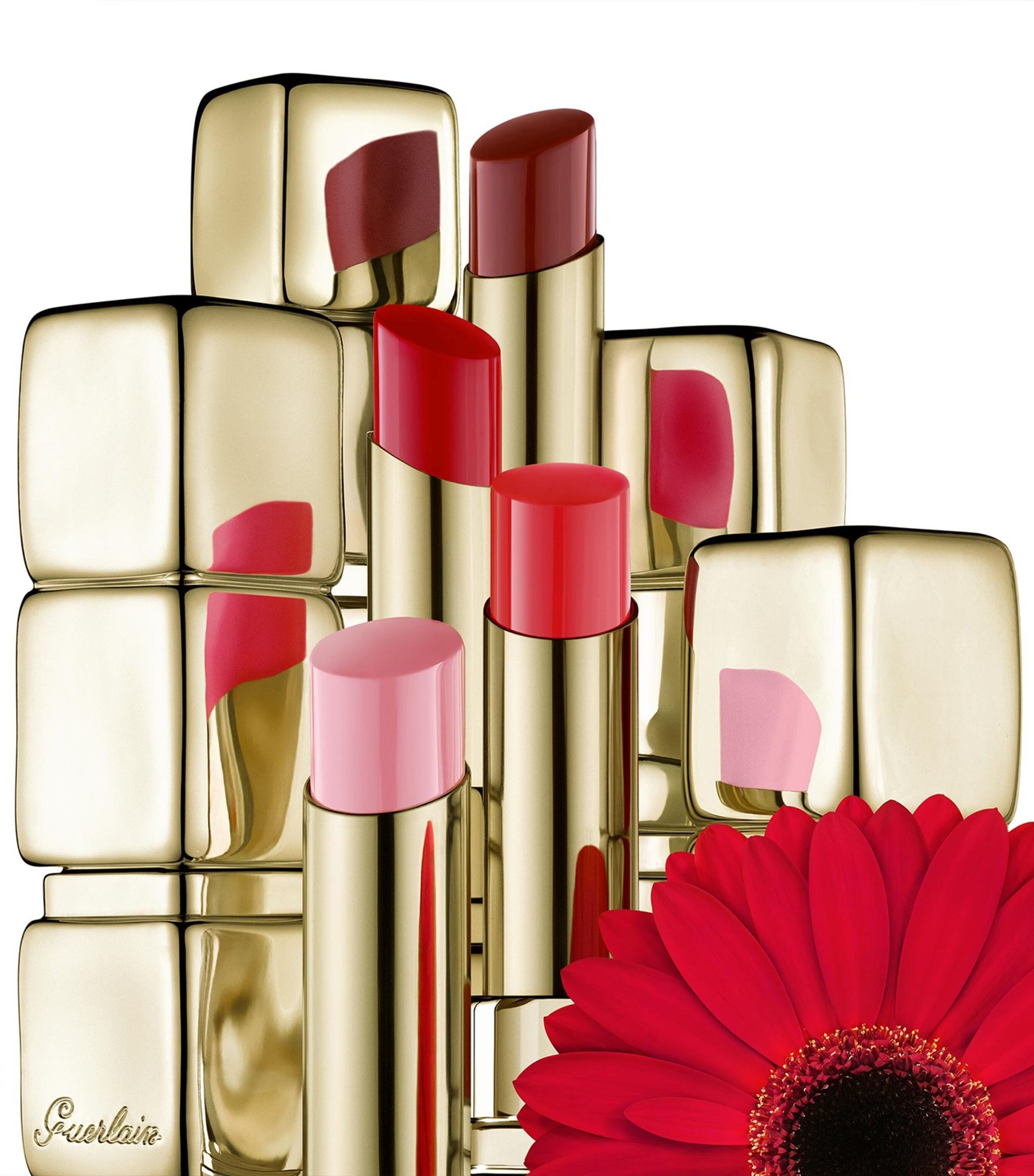 KissKiss Shine Bloom Lipstick GOODS Harrods   