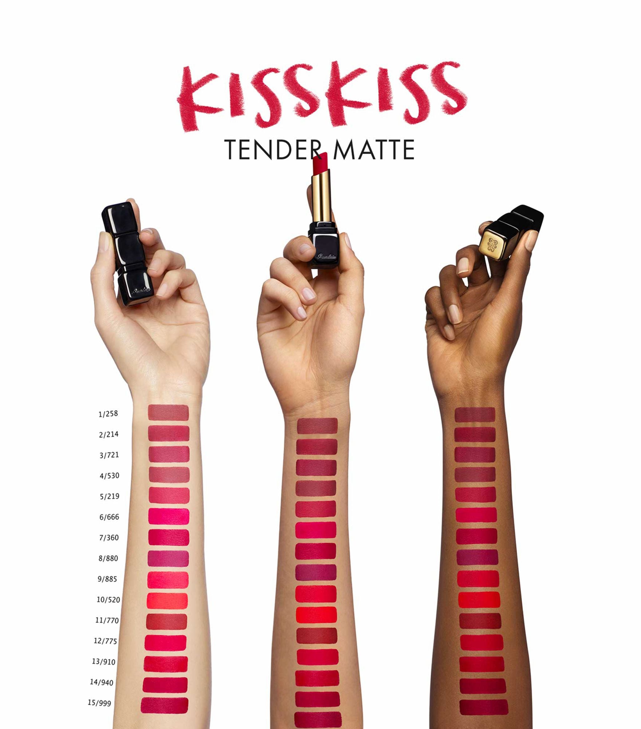 KissKiss Tender Matte 16H Comfort Lipstick GOODS Harrods   