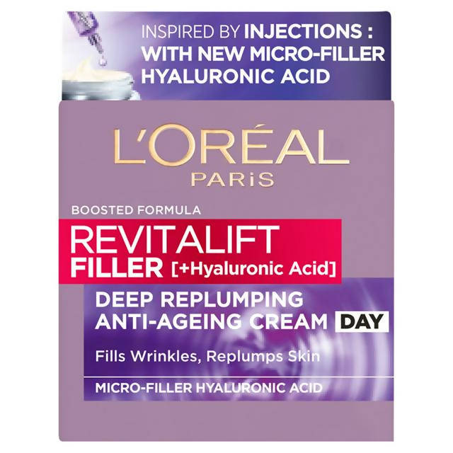 L'Oreal Paris Revitalift Filler Renew Anti-Ageing Day Cream 50ml All Sainsburys   